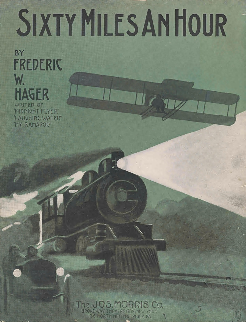 Illustration for article titled 30 Hundred-Year-Old Sheet Music Covers Celebrating the Joy and Thrill of Flight